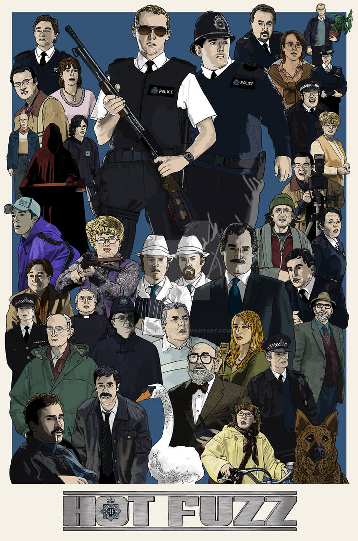 Hot Fuzz by PotteringAbout on DeviantArt