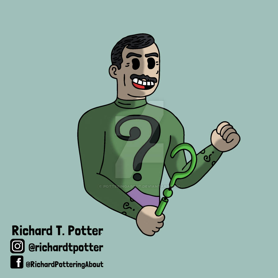 The Riddler, Batman (TV Series) by PotteringAbout on DeviantArt