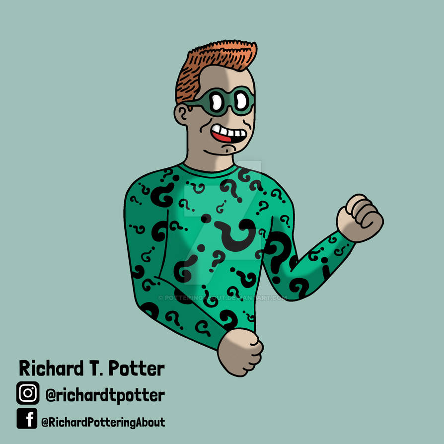The Riddler, Batman Forever by PotteringAbout on DeviantArt