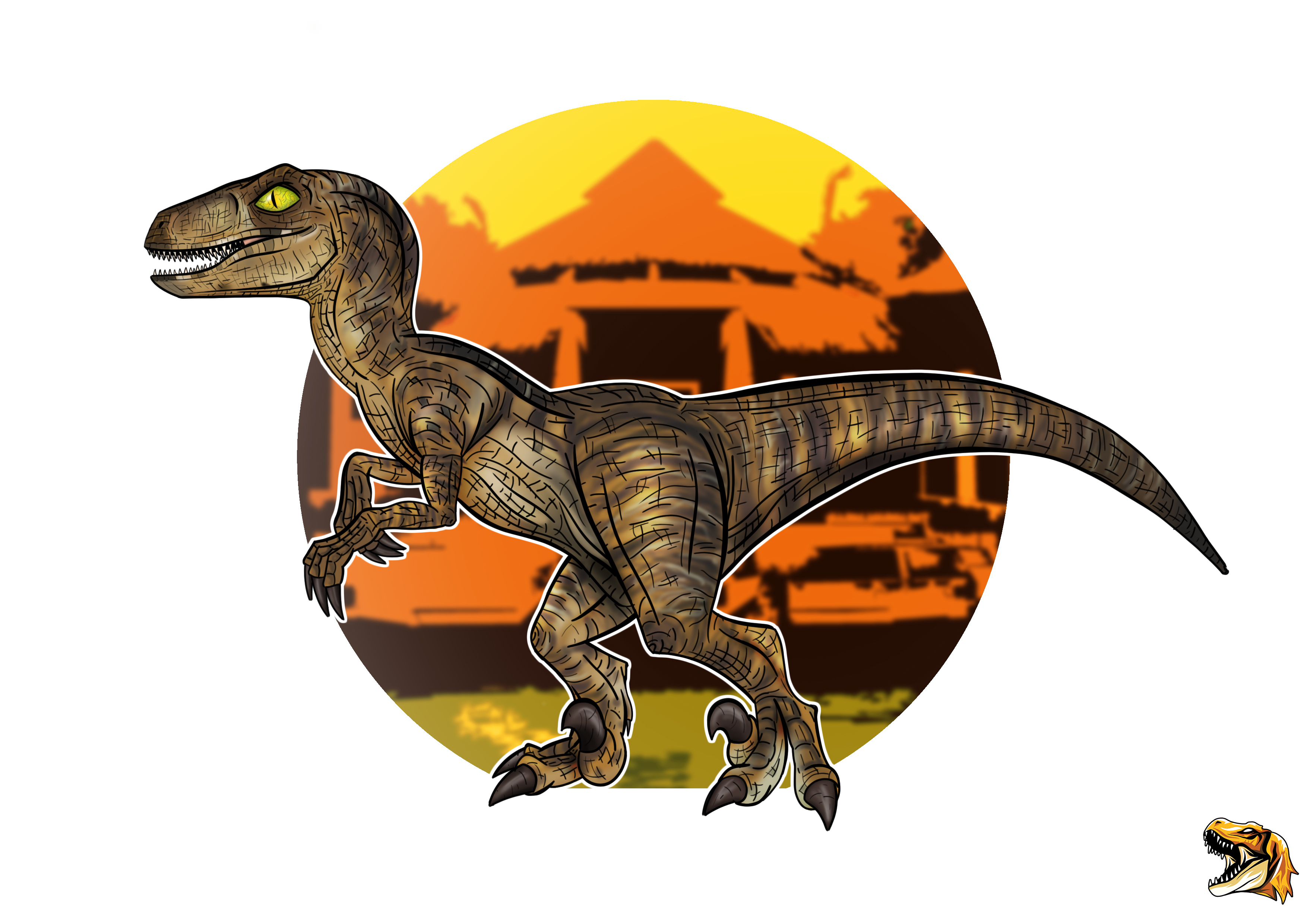 Jurassic Park Raptor Artwork By JurassicLord On DeviantArt jurassic-park-raptor-artwork-by-jurassiclord-on-deviantart