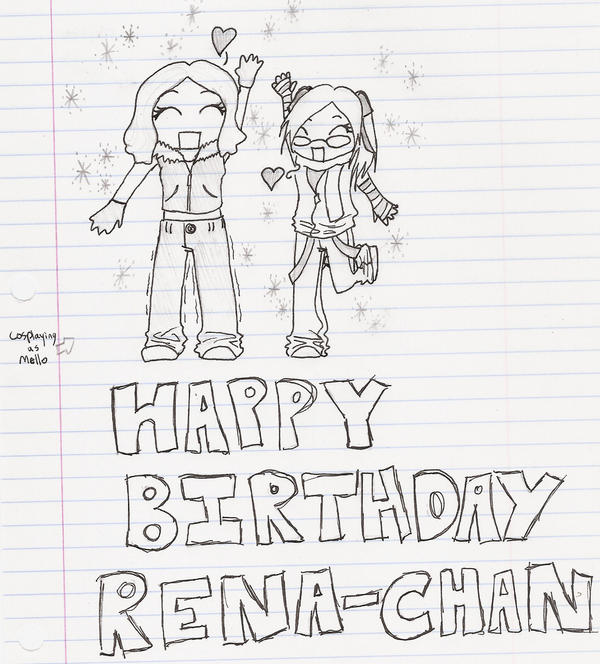 Happy Birthday Rena by HeavensLittleDevil12 on DeviantArt