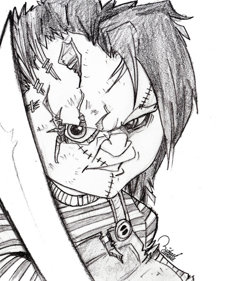 Chucky Y Rapper Drawing Chucky by ramova on DeviantArt