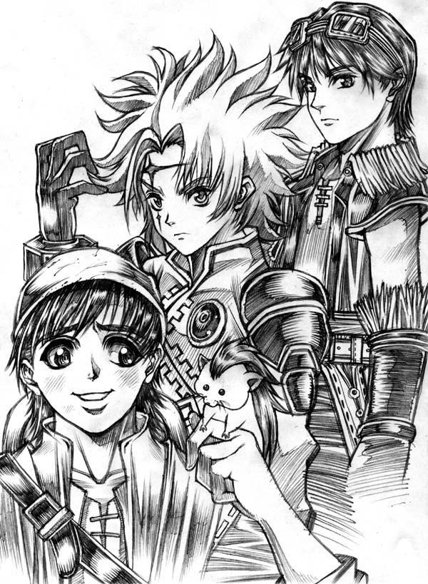 RPG characters by Clearmirror-StillH2O on DeviantArt