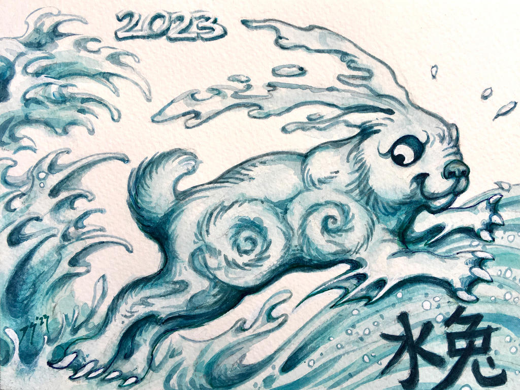 Water Rabbit by simonjova on DeviantArt