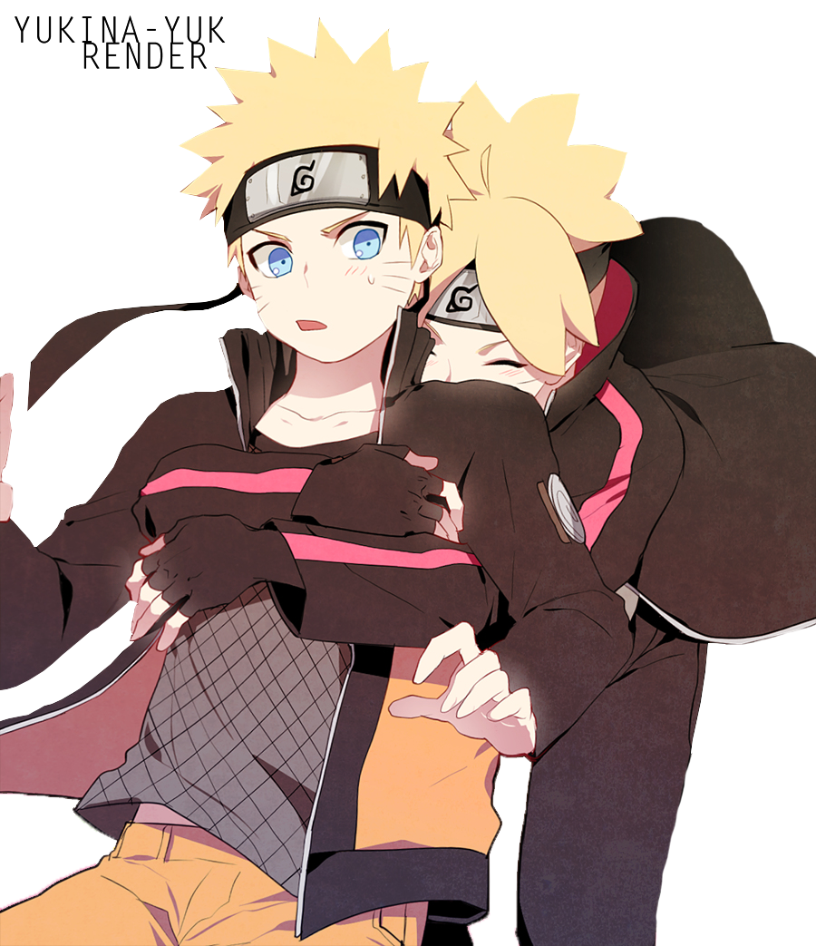 Naruto and Boruto by JA-Renders on DeviantArt