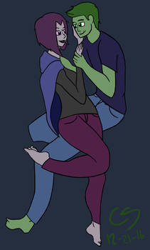 Beastboy And Raven