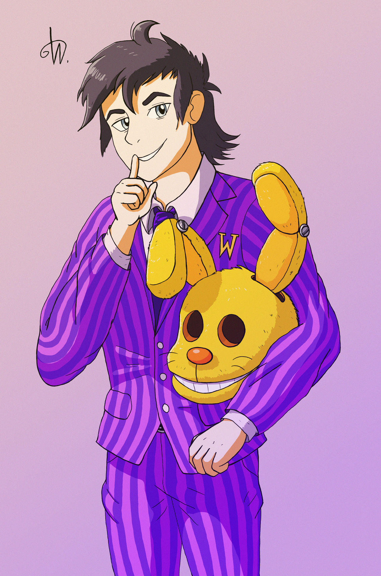 William Afton Rabbit William Afton by Kyubi-the-Fox on DeviantArt
