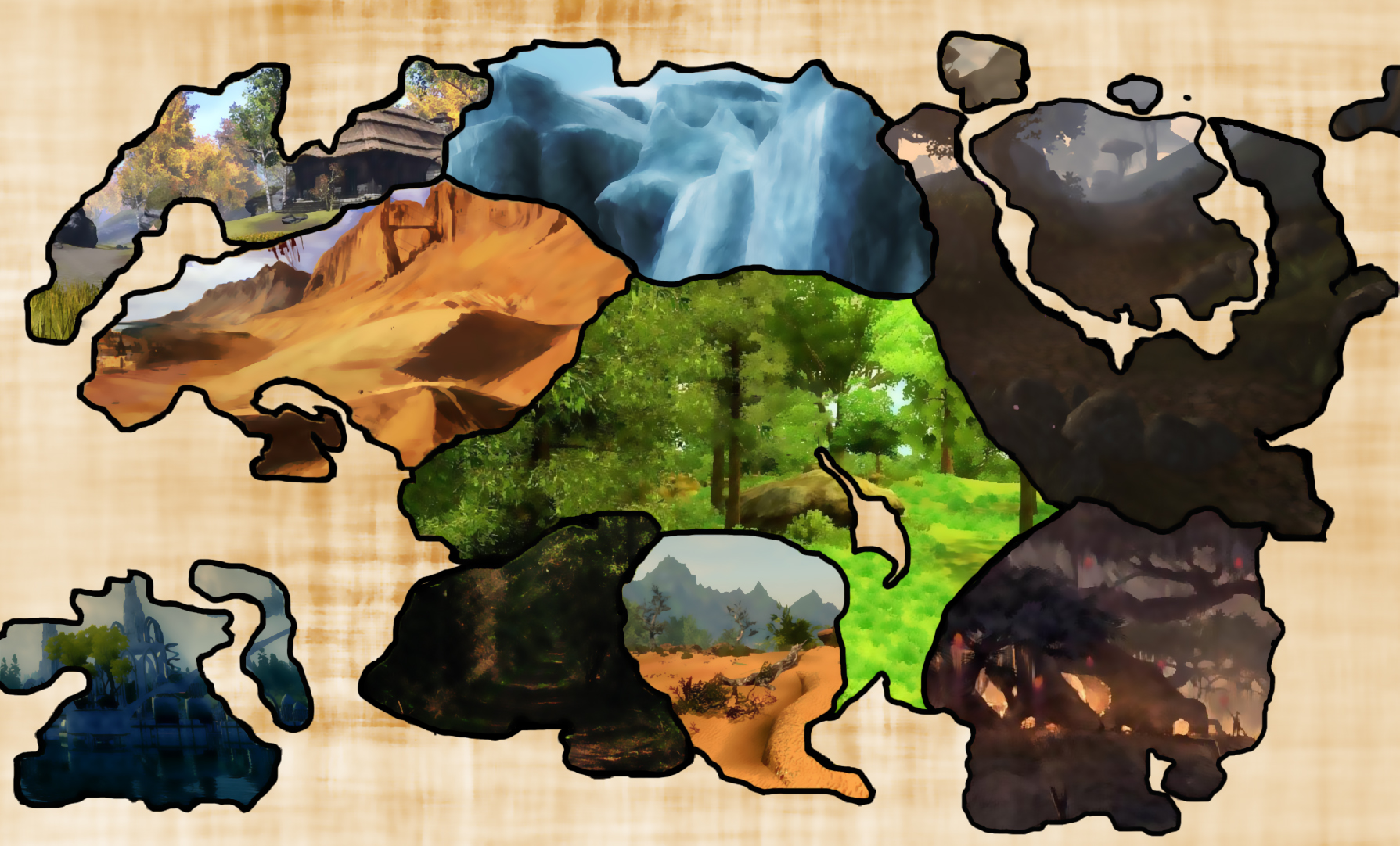 Tamriel Map by DirtPoorRiceKing on DeviantArt