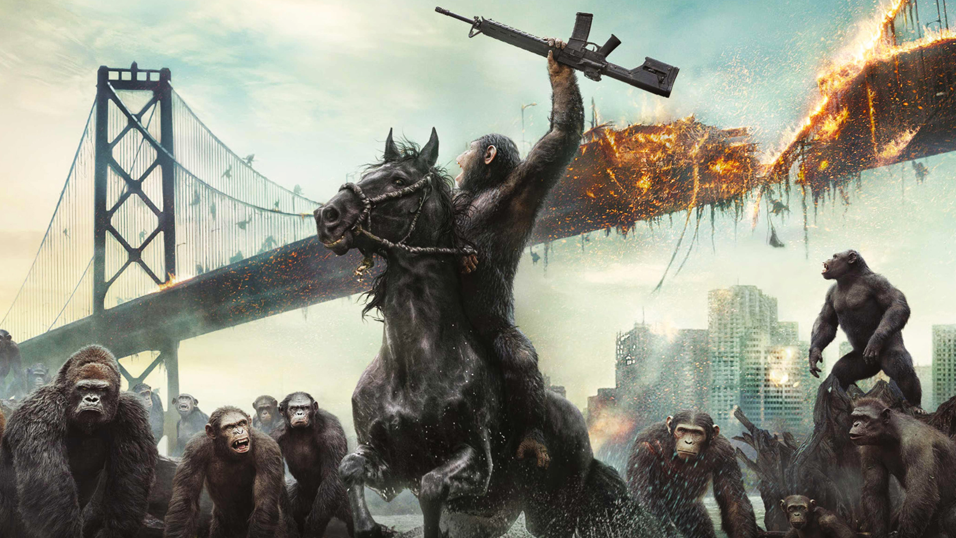 Dawn of the Planet of the Apes Wallpaper by sachso74 on DeviantArt