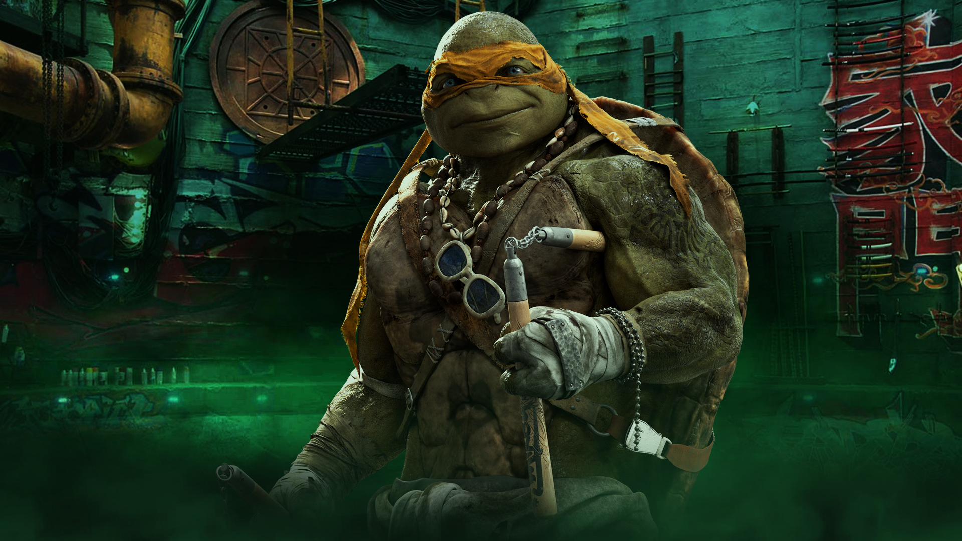 tmnt michelangelo wallpaper 1920x1080