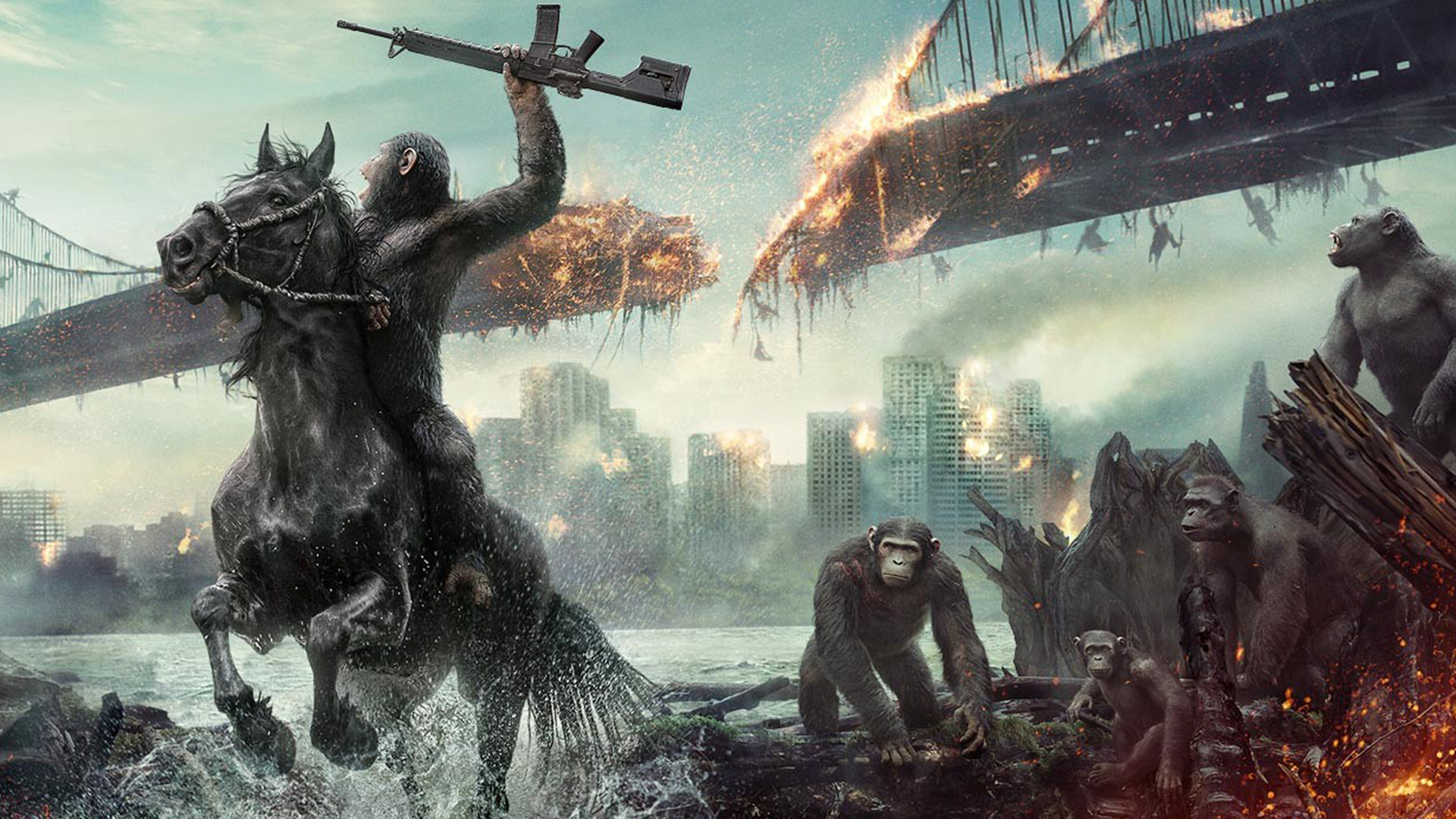 Dawn of the Planet of the Apes Wallpaper 1920x1080 by sachso74 on DeviantArt Dawn of the Planet of the Apes Wallpaper 1920x1080 by sachso74 on DeviantArt