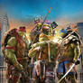 Teenage Mutant Ninja Turtles DVD Cover Textless