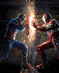 Captain America: Civil War Empire Magazine Cover