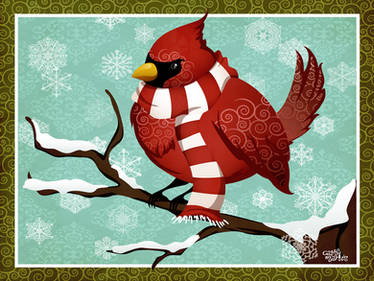 :winter wonderland: cardinal