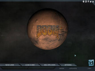 6th venom's Doom3 HQ mainmenu