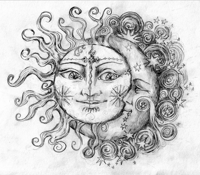 Sun And Moon By 6vladimira6 On Deviantart Sun And Moon By 6vladimira6 On Deviantart