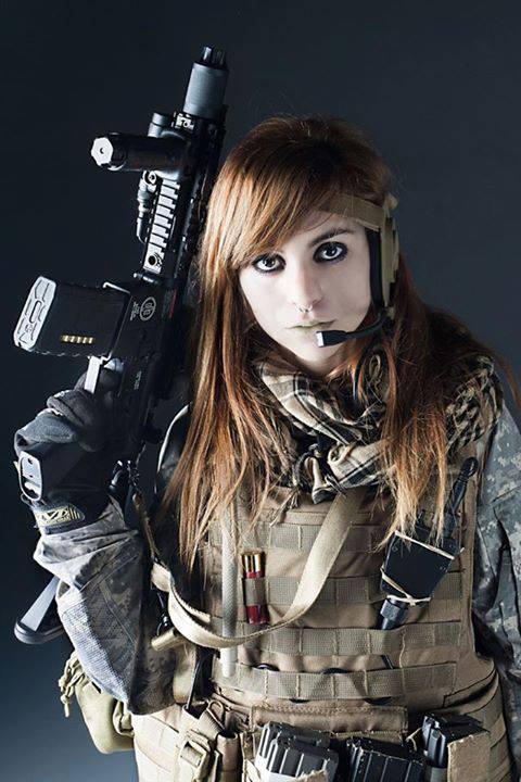The Beautiful but not amused Female Operator by ArcherTacticalOps on ...