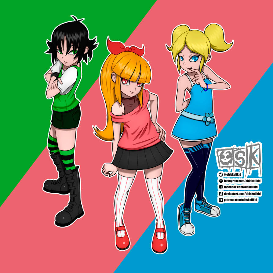 Powerpoff Deviantart POWERPUFF!! by oldskullkid on DeviantArt