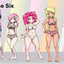 Mane Six (underwear)