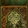 Celtic and Mushroom Yule Cards