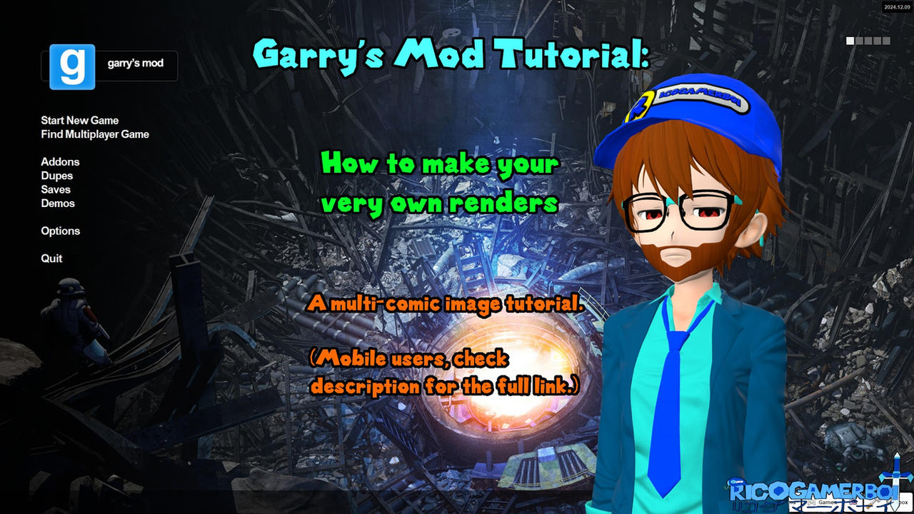 Com Mod Deviantart Garry's Mod Tutorial: Making Renders by RicoGamerGrump on DeviantArt