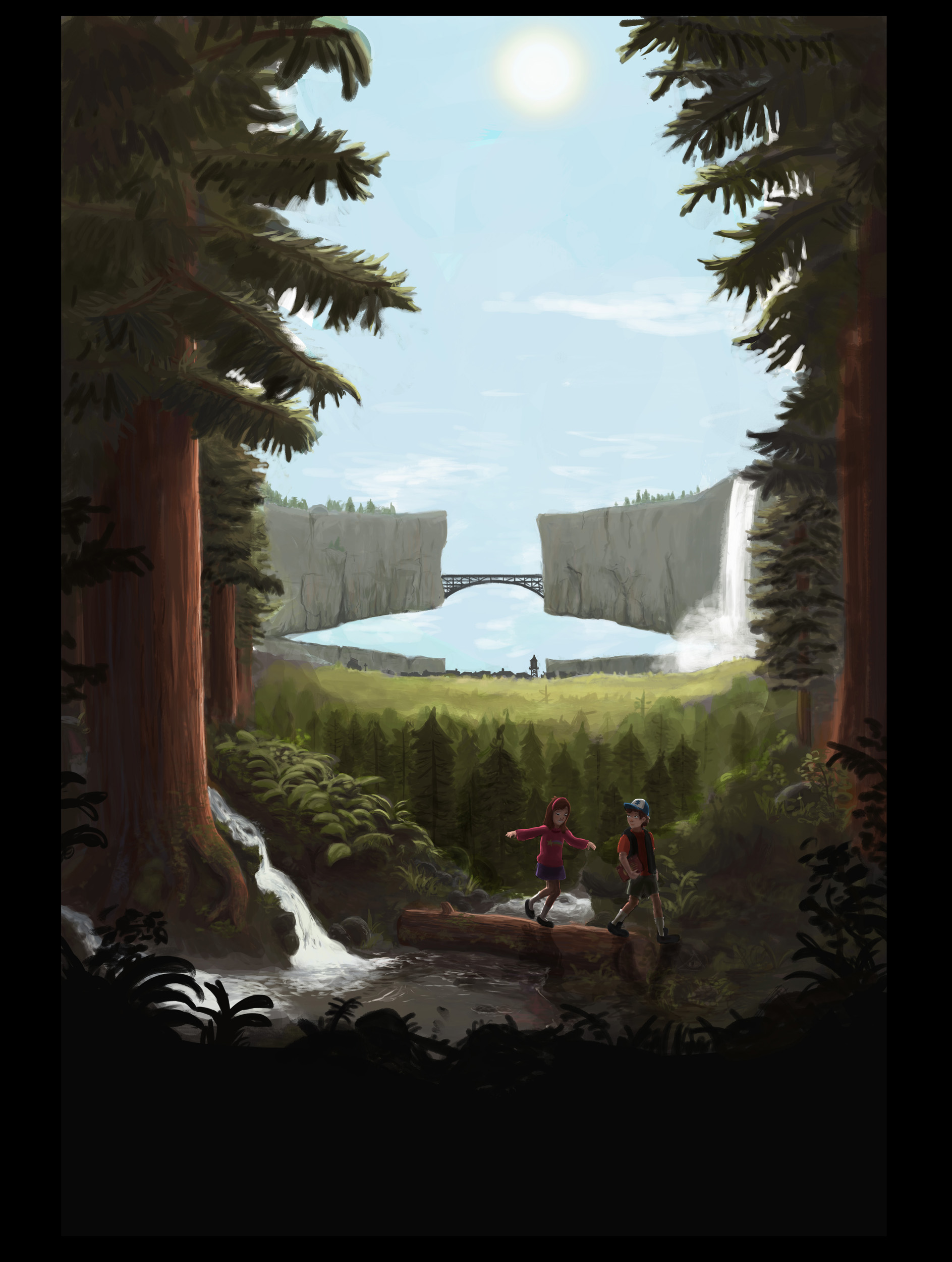 Exploring Gravity Falls