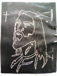sketch of Jesus