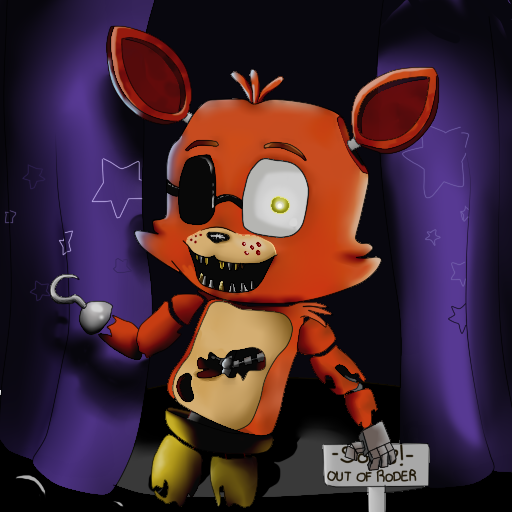 Foxy in his pirate cove iiomqashley1 - Illustrations ART street