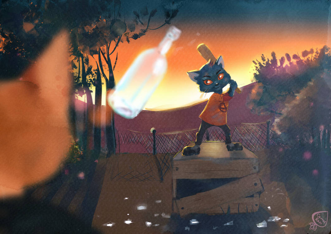 Mae Borowski(Night In The Woods) by CarrotRain on DeviantArt