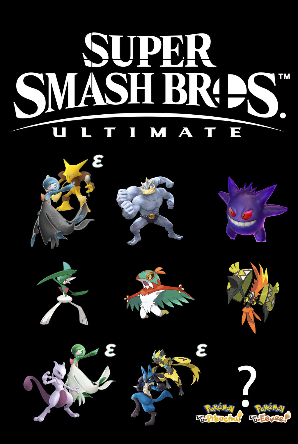 Pokemon Sword and Shield Rep smash bros ultimate roster Sword and
