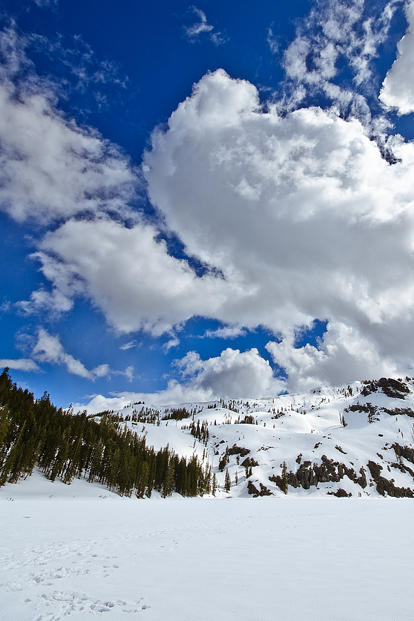 Castle Lake and Clouds