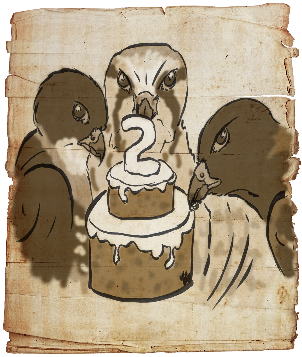 Happy (belated) 2nd Birtchday