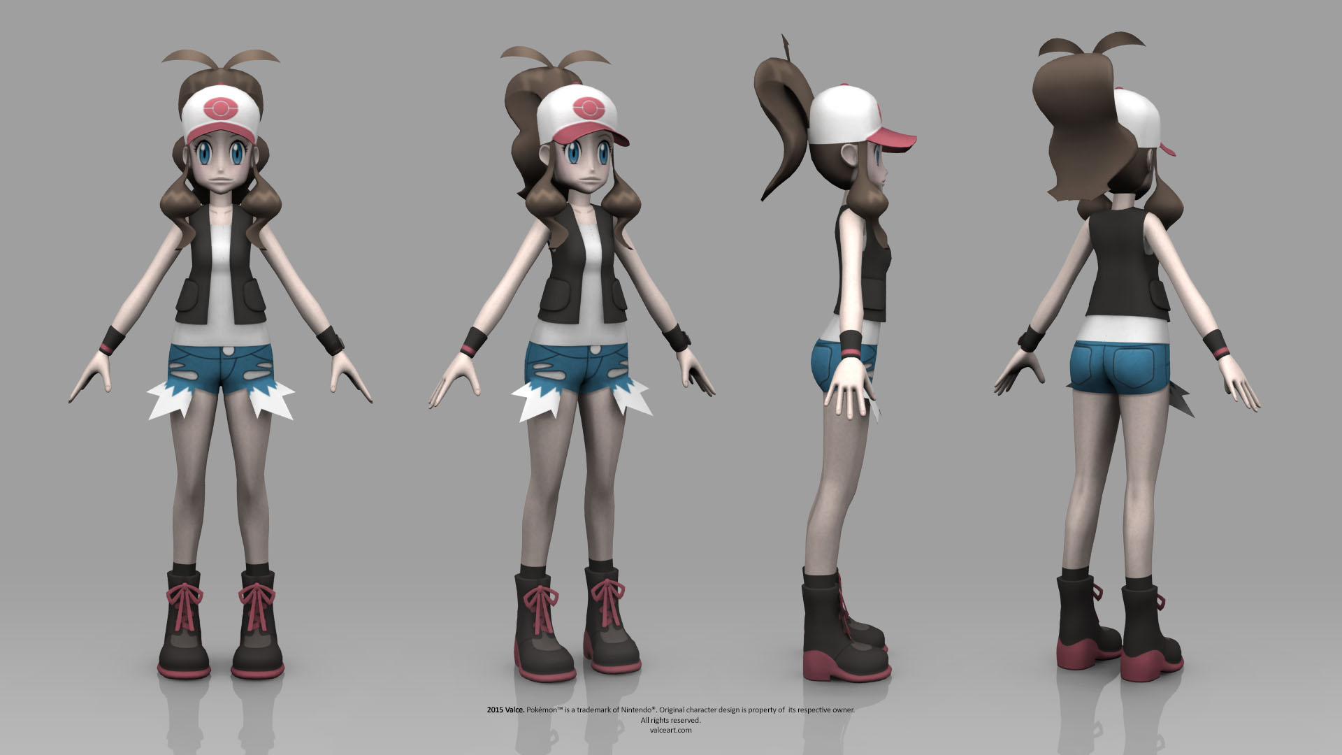 Pokemon Black and White - Hilda by TheRealValce