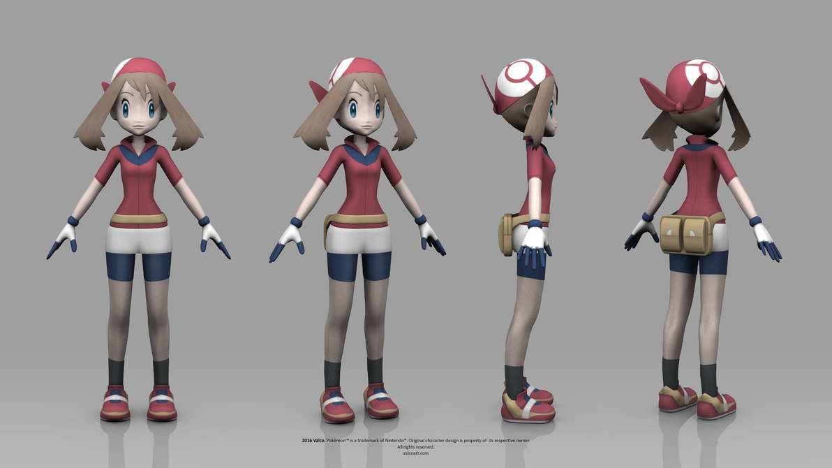 Pokemon Ruby and Sapphire - May by TheRealValce