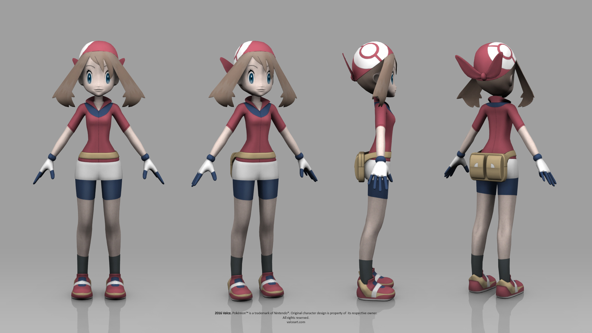 Pokemon Ruby and Sapphire - May by TheRealValce