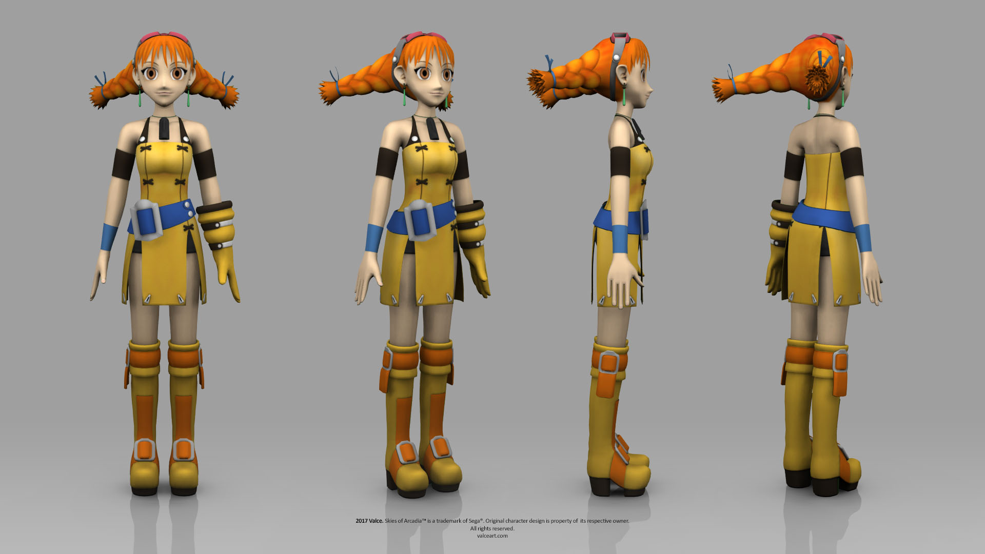 Skies of Arcadia - Aika by TheRealValce