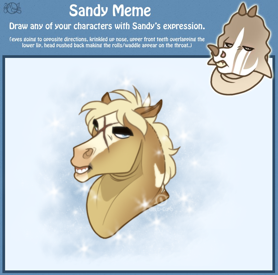 Sandy Meme - HunkHunkDante