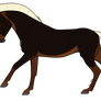 Aurumion Horse - Black and Tan