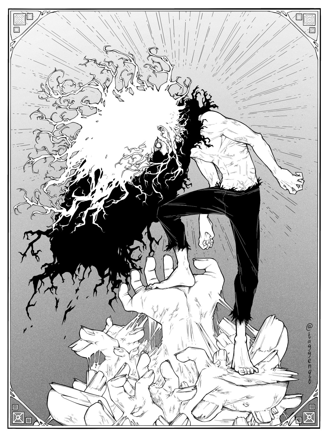 The twisted king