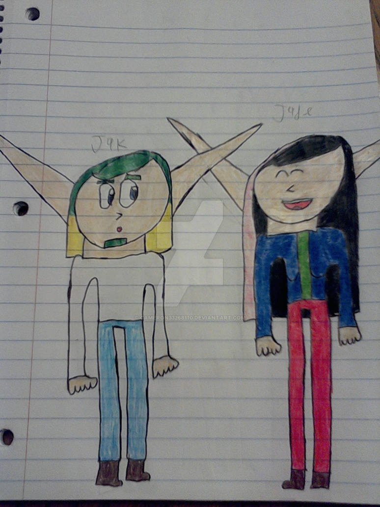 Jade meets Jak by cameron33268110 on DeviantArt