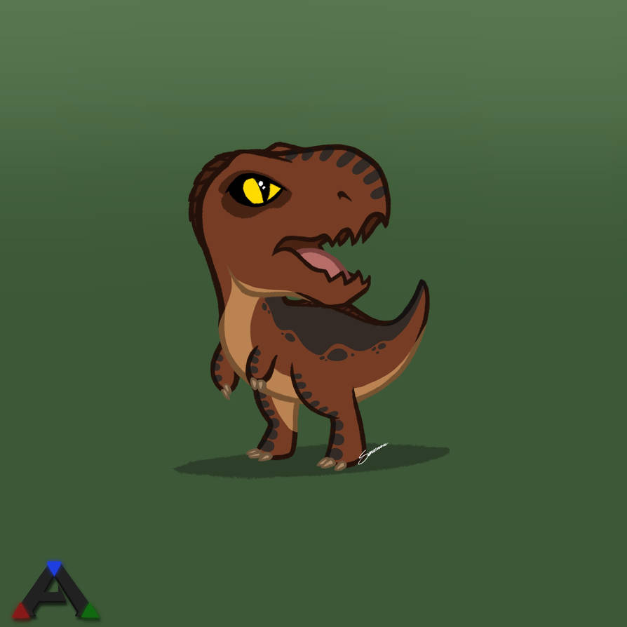 Chibi Rex by Alkonavi on DeviantArt
