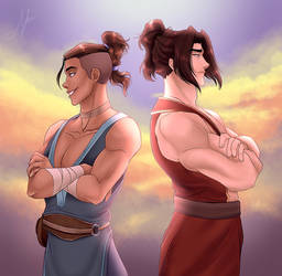 Sokka and Zuko