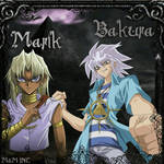 Marik And Bakura by PrincessMelissaPeach