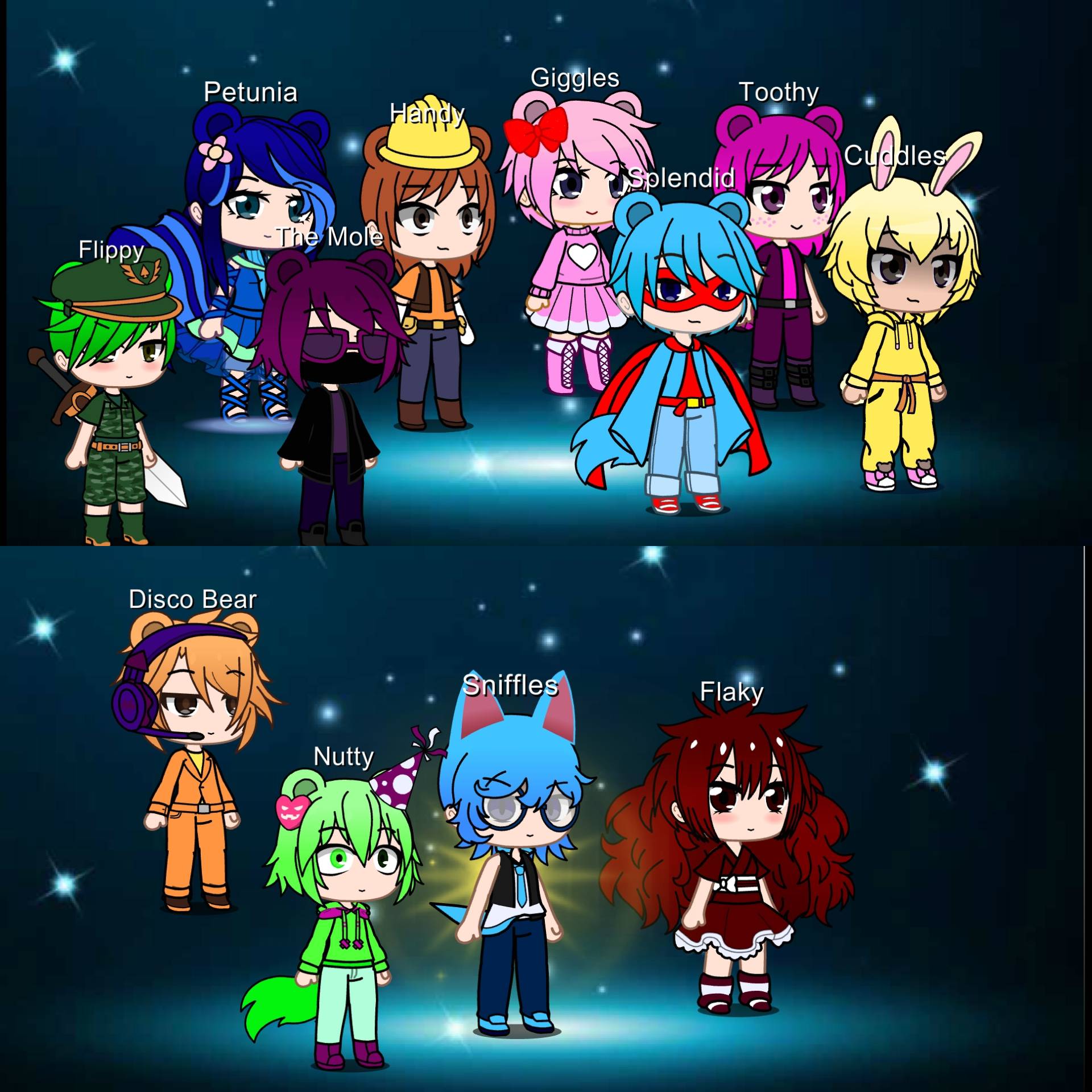 Pop, Happy tree friends gacha edition Wiki