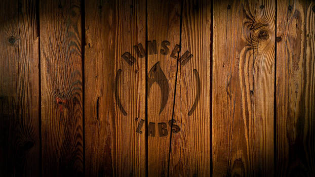 BunsenLabs Wood Wallpaper