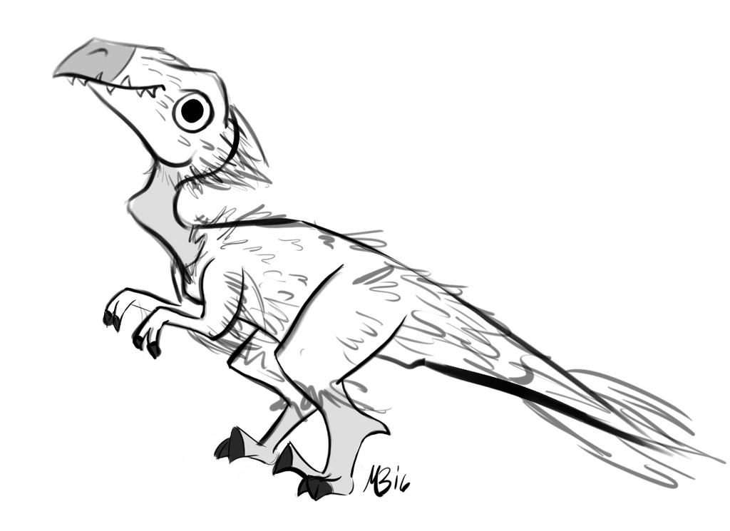 Velociraptor sketch