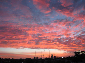 Sunset Over Melbourne 1