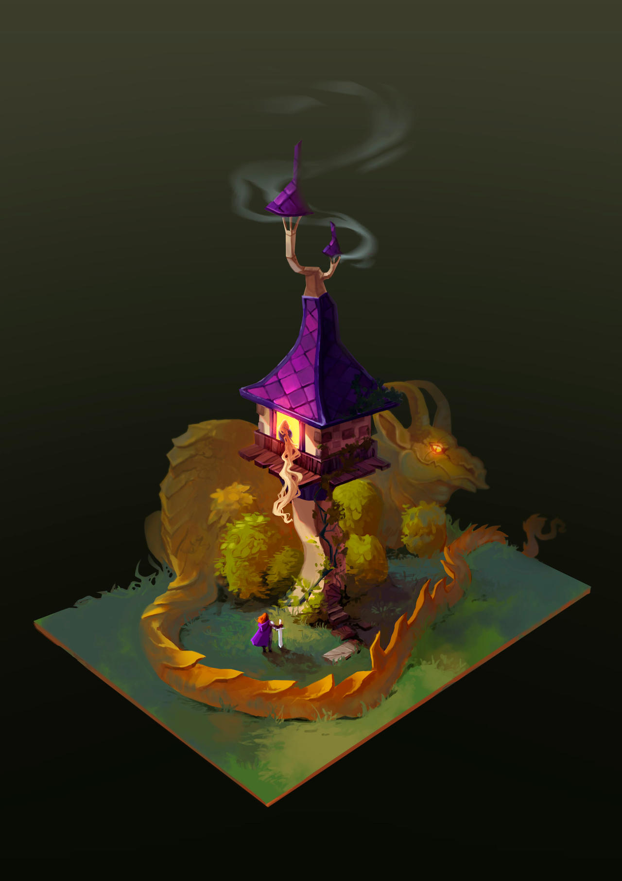 Princess Tower Example Princess tower by Kesilk on DeviantArt