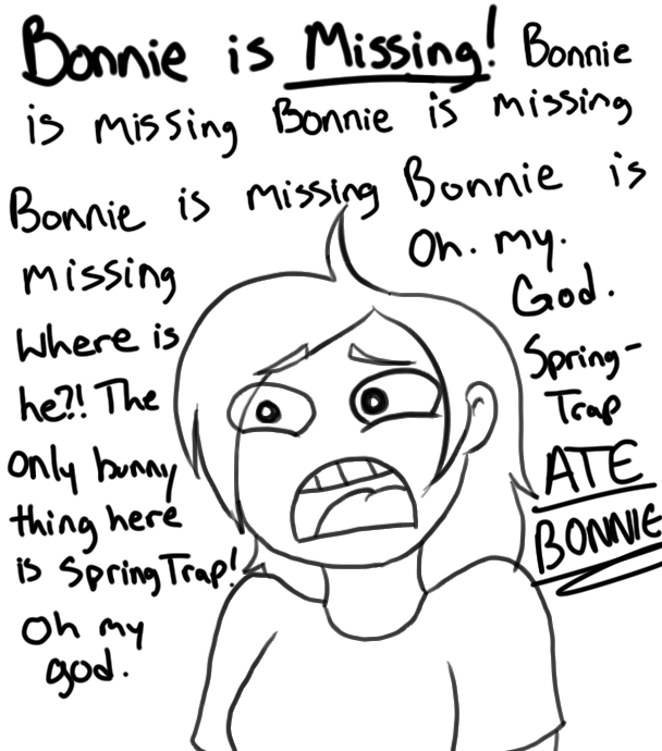 Where's Bonnie? by Channydraws on DeviantArt