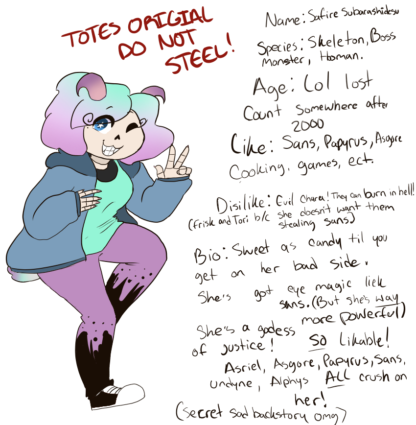 My Undertale oc :)